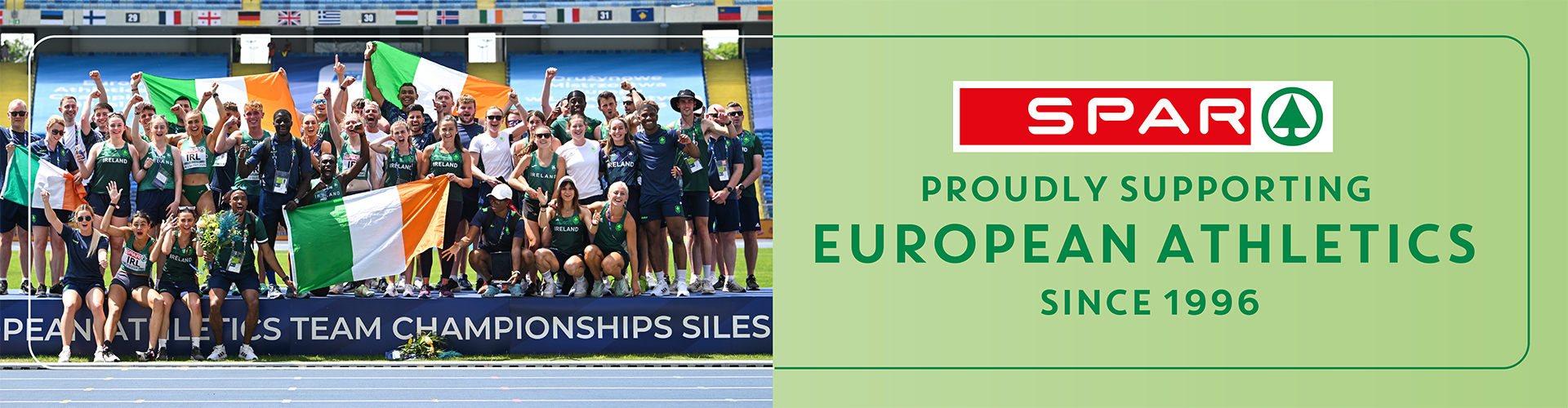 Spar supporting European Athletics